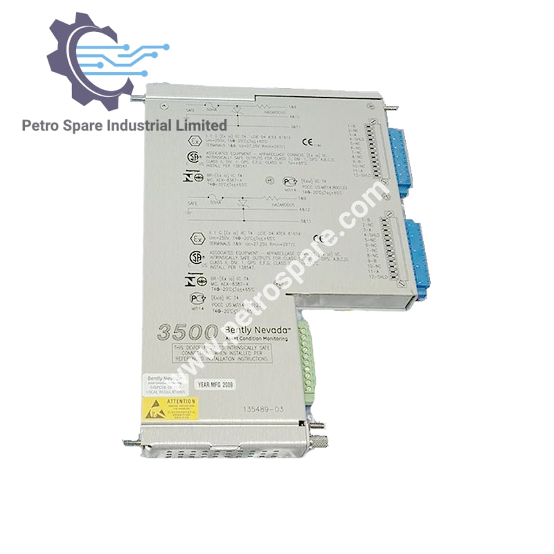 ماژول I/O 3500/42, /70 مدل 135489-03 با موانع داخلی بنتلی نوادا