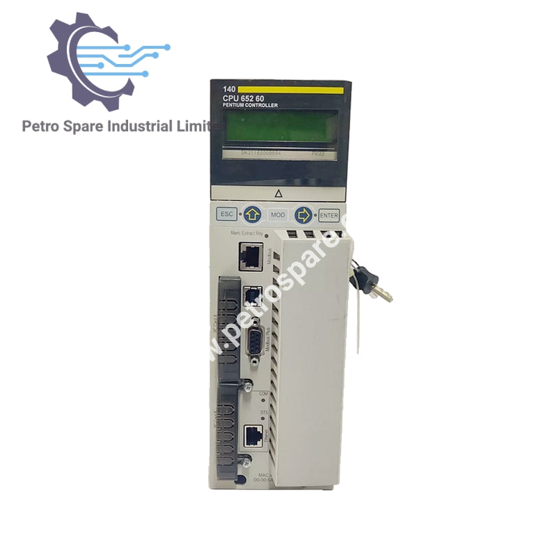 Procesador Modicon 140CPU65260 Quantum Schneider Unity 3072 kB