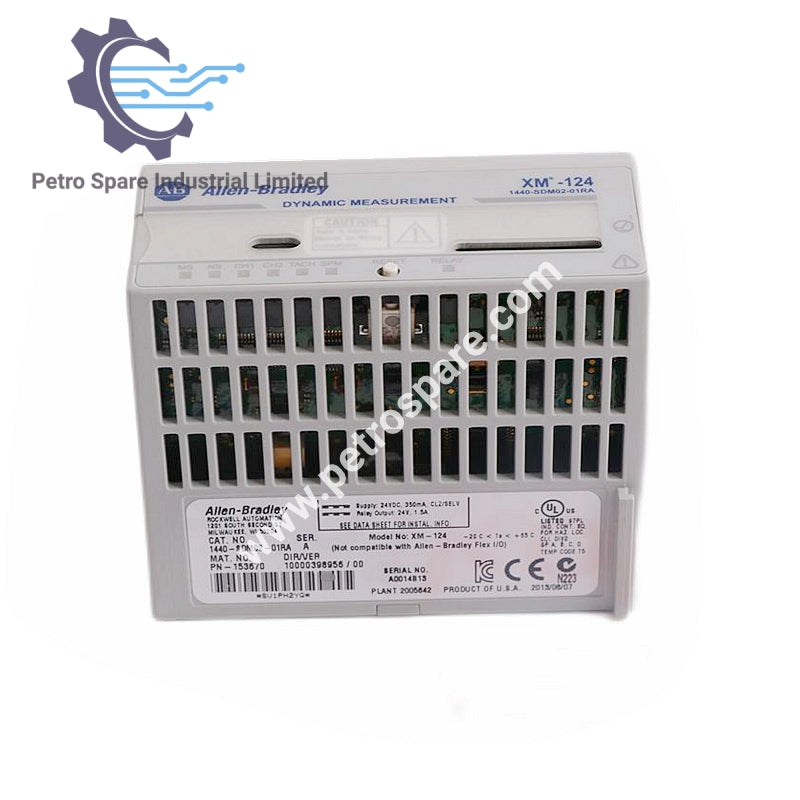 Allen-Bradley 1440-SDM02-01RA Modul Pengukuran Dinamis Standar XM-124