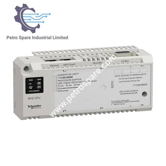 171CBU98090 Unity M1E Processor | Schneider RS232/485