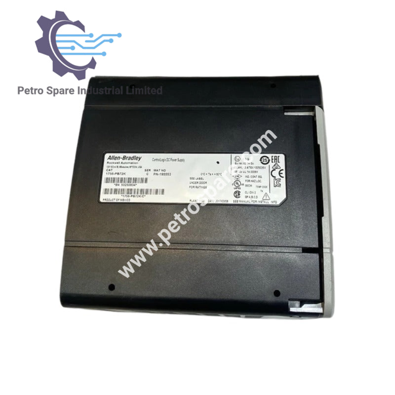 ControlLogix 1756-PB72K Allen-Bradley Gelykstroomkragvoorsieningsmodule