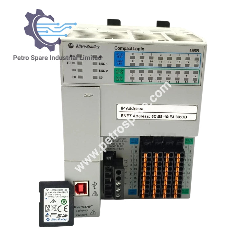 1769-L19ER-BB1B Контролер CompactLogix | Allen-Bradley