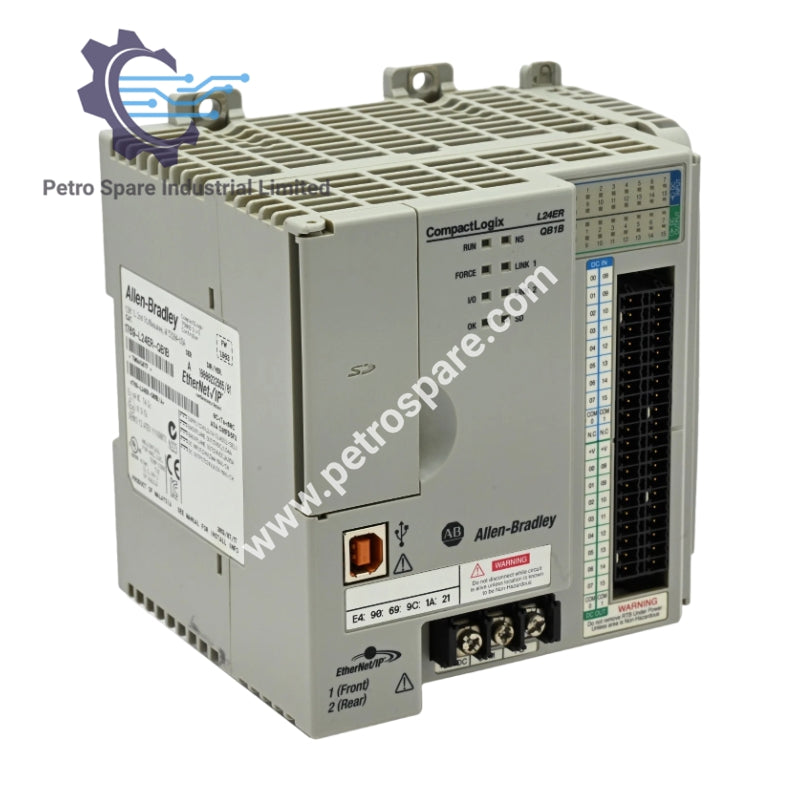 کنترلکننده برنامهپذیر Allen-Bradley CompactLogix مدل 1769-L24ER-QB1B
