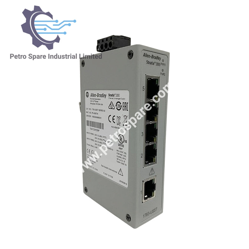 Allen-Bradley 1783-US5T Stratix 2000 5T Port İdarə Olunmayan Switch Modulu