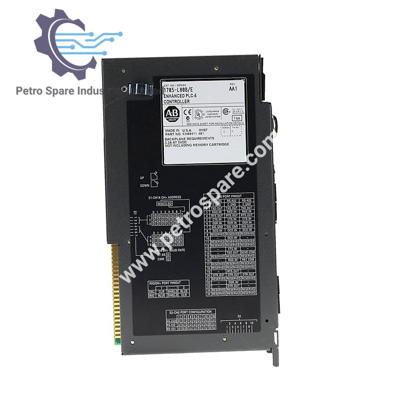 Allen-Bradley 1785-L80B - Processador Rockwell PLC-5/80