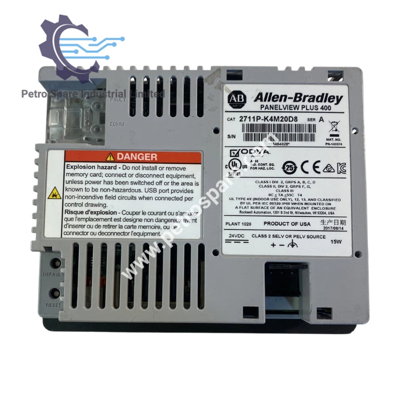 2711P-K4M20D8 لوحات تشغيل PanelView Plus 6 ألين-برادلي