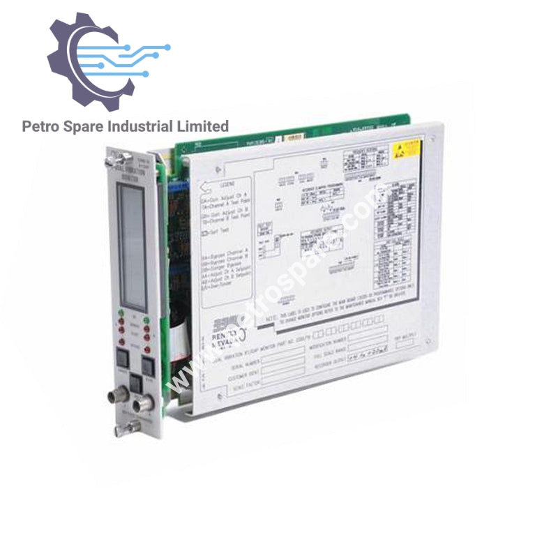 Monitor de Vibração Duplo Bently Nevada 3300/16-12-01-01-00-00-00