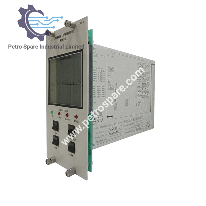 3300/35 | Bently Nevada | Monitor de Temperatura de Seis Canais