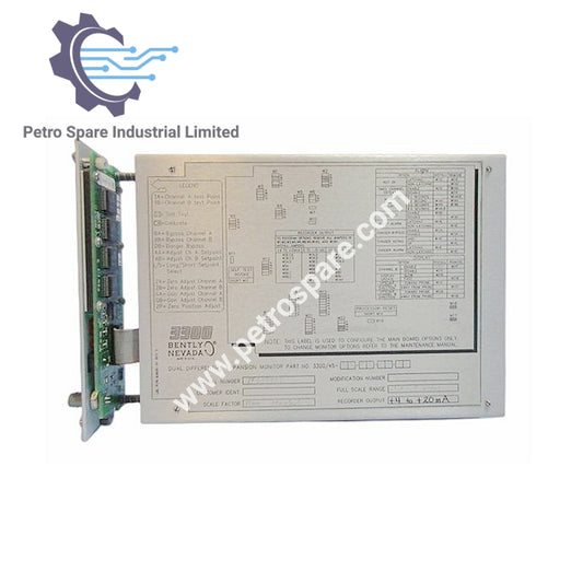 3300/45-02-01-03-00 | Dual Differential Expansion Monitor Bently Nevada