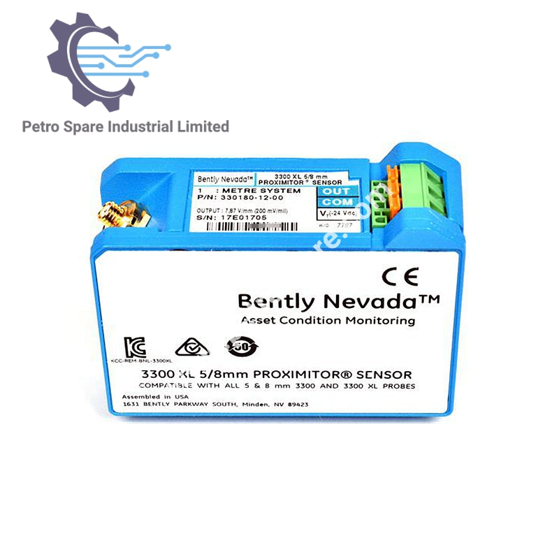 Sensor Proximitor Bently Nevada 330180-12-00 - 3300 XL