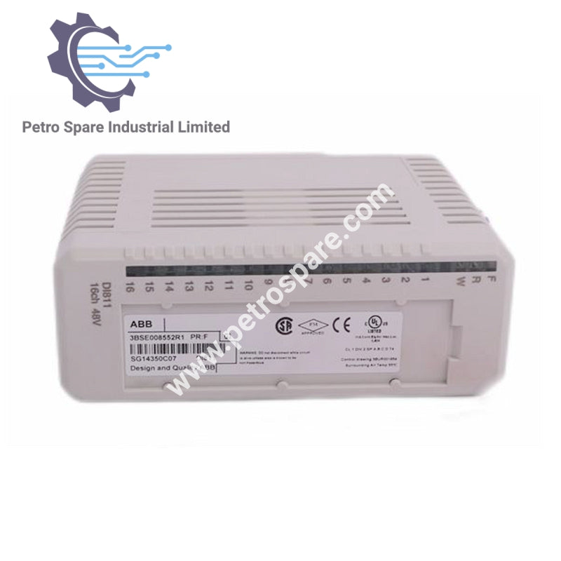 DI811 ABB | 3BSE008552R1 Entrada Digital 48V 16 canales