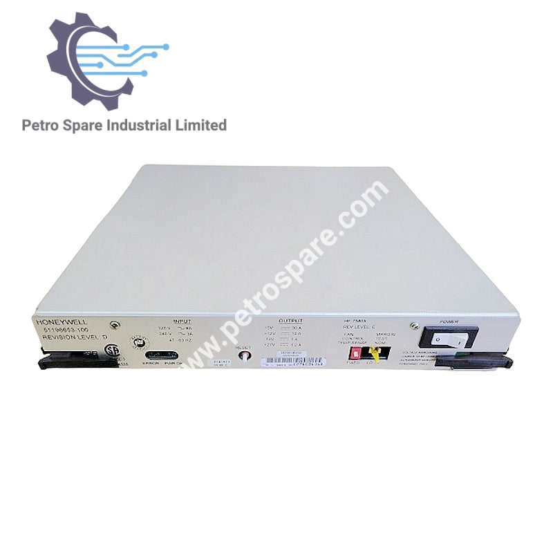 Honeywell TDC 3000 51196653-100 Beş Yuvalı Fayl Güc Təchizatı