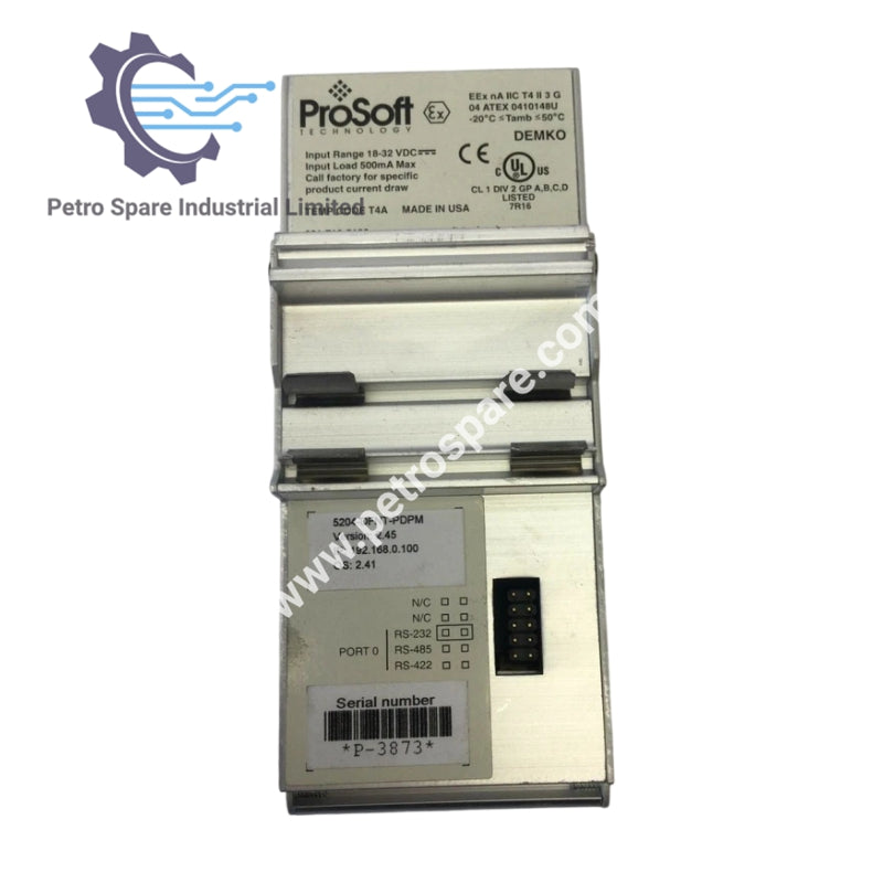 5204-DFNT-PDPM | ProSoft EtherNet/IP PROFIBUS DP мастер