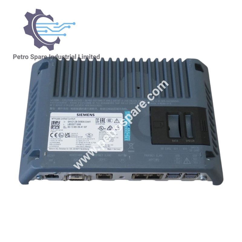 6AV2128-3XB06-0AX1 | پنل راحتی یکپارچه سیماتیک زیمنس