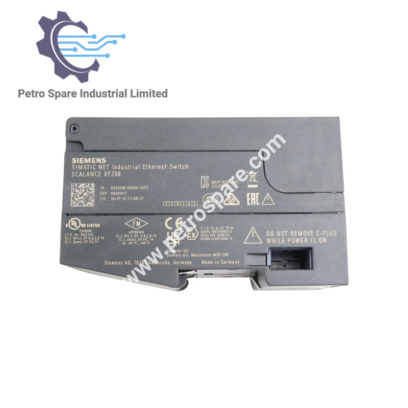 6GK5208-0BA00-2AF2 | زیمنس | سوئیچ صنعتی مدیریتشده