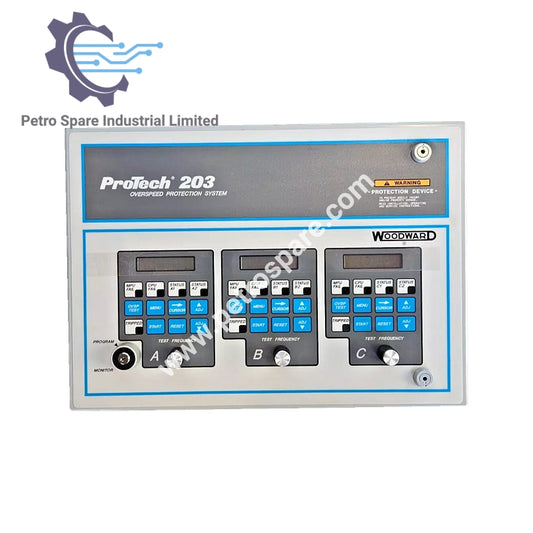 ProTech 203 Unit 8200-205 Perlindungan Lebih Laju Digital Woodward
