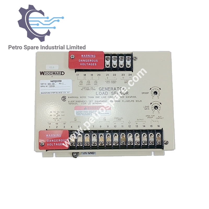 Módulo Sensor de Carga del Generador 8290-048 - Woodward