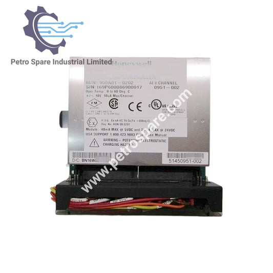 Honeywell 900A01-0202 Input Analog RTD, TC, V, 8 Ch