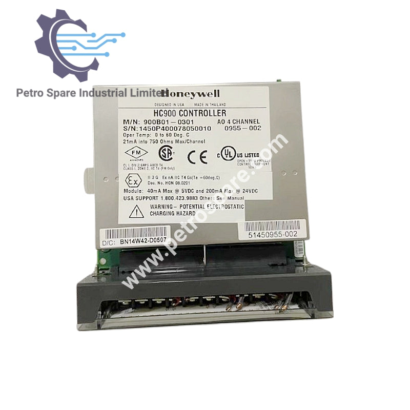 Honeywell 900B01-0301 | Analog Output, 0 to 20mA, 4 Channel