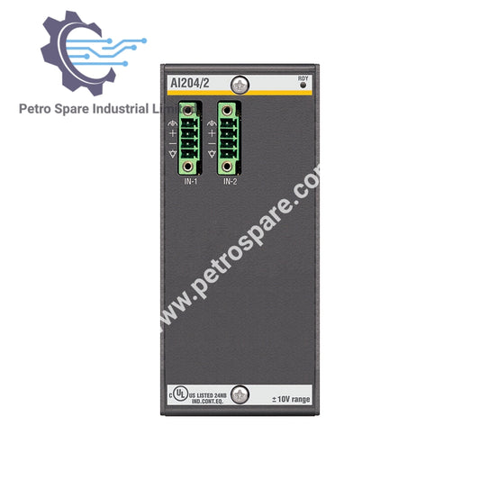 AI204/2 Analog Input Module,Single Isolated - Bachmann