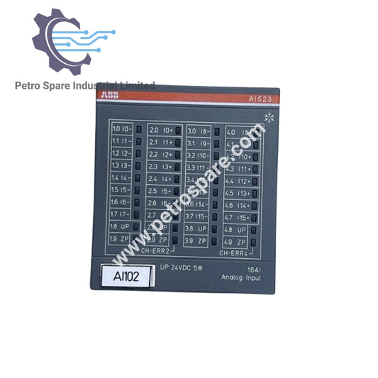 AI523-XC - ABB S500 - 1SAP450300R0001 Analog Input Module 16 AI: U, I, RTD, DI