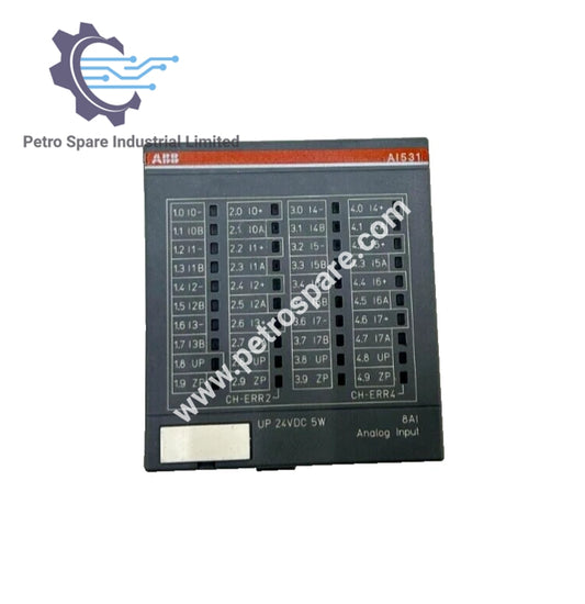 1SAP250600R0001 | ABB AI531 Analog Input Module 8 AI: U, I, RTD, R, TC, DI