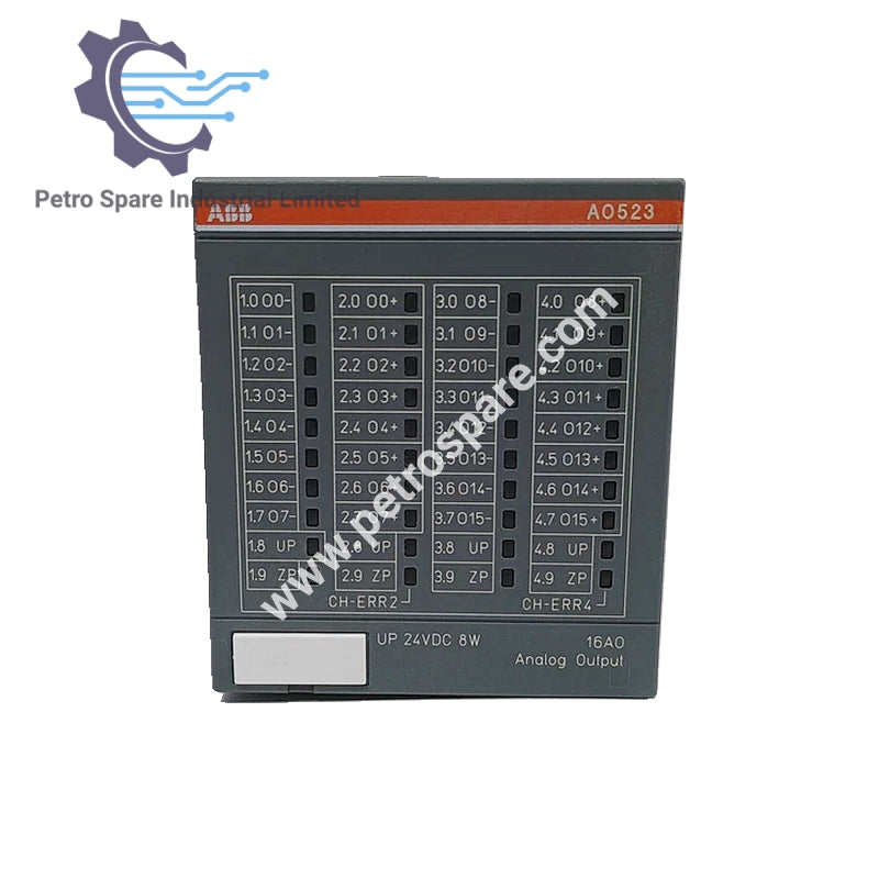 ABB S500 - AO523 | Модуль аналогового выхода 8 AO: U, I. 8 AO: U