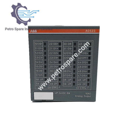 ABB S500 - AO523 | Modul Output Analog 8 AO: U, I. 8 AO: U