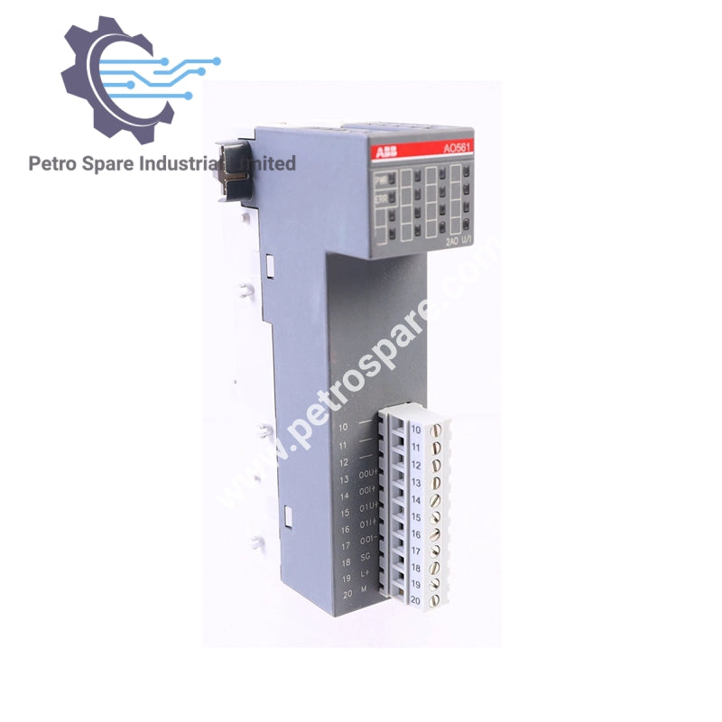 2 AO: U, I | Аналоговый выходной модуль ABB AO561 S500-eCo