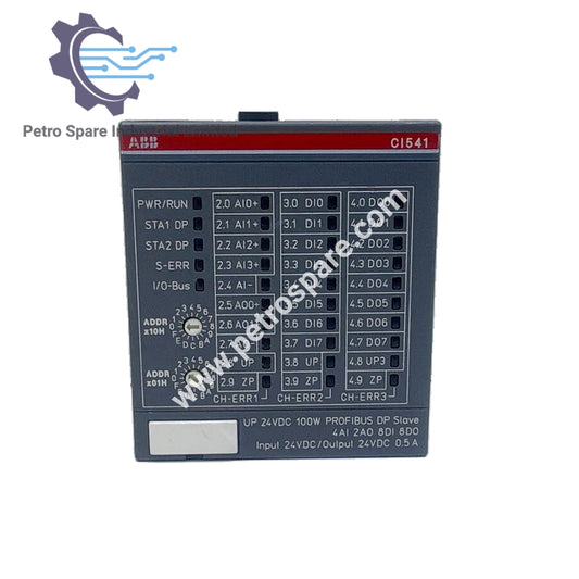 CI541-DP ABB 1SAP224100R0001 | Módulo de interfaz S500 PROFIBUS esclavo