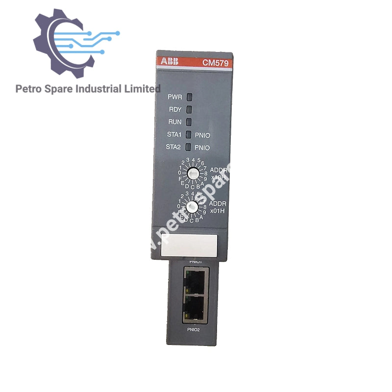 AC500 - CM579-PNIO Modul Komunikasi ABB | 2 antarmuka Ethernet