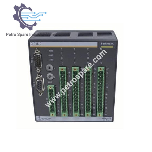 DIO16-C Bachmann - Module d'E/S numérique esclave CAN