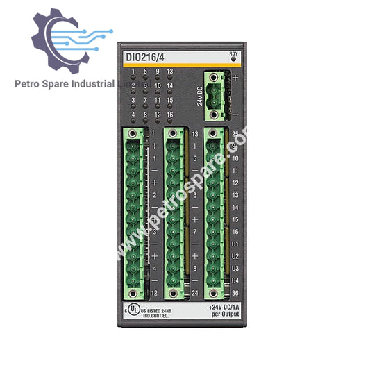 Bachmann DIO216/4 Digital Input/Output Module