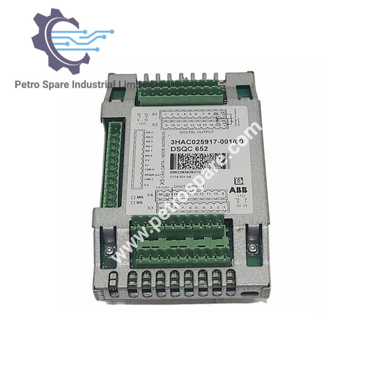 ABB 3HAC025917-001 | DSQC652 | Unidade de E/S DSQC 652