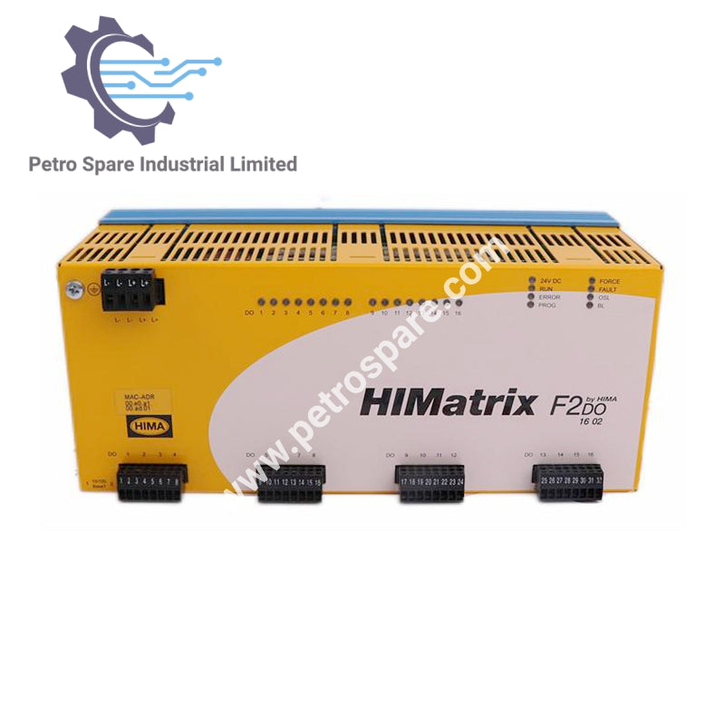 HIMA HIMatrix F2 DO 16 02 - Controlador Relacionado con la Seguridad F2DO1602