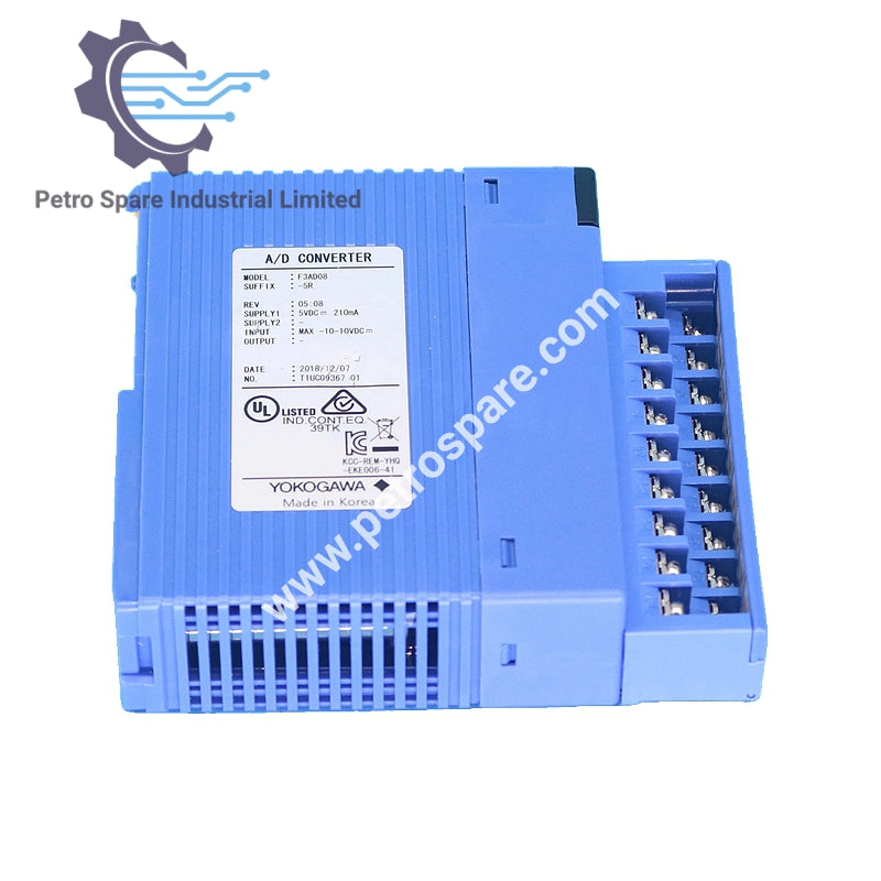 F3AD08-5R โมดูลอินพุตอนาล็อกความละเอียดสูง Yokogawa