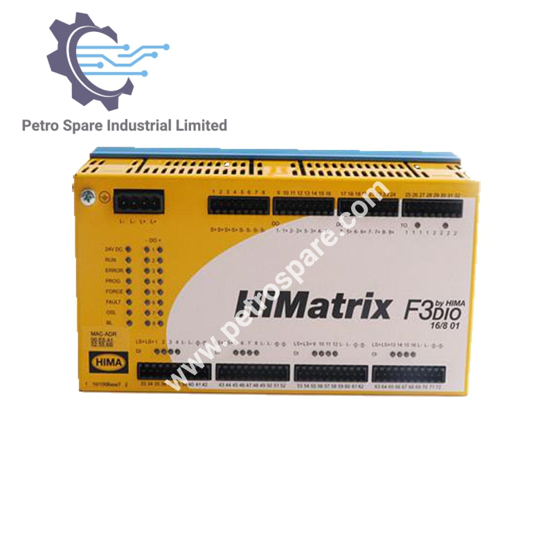 F3 DIO 16/8 01 | HIMA HIMatrix | Təhlükəsizliklə əlaqəli nəzarətçi