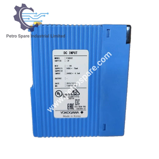 Yokogawa F3XD32-3F DC Input Module