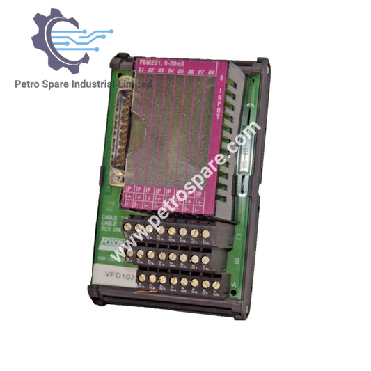فاکسبورو - FBM201 P0916AA | ماژول رابط ورودی آنالوگ 0 تا 20 میلیآمپر