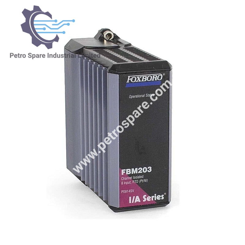 Foxboro Invensys FBM203 - Módulo de Entrada RTD