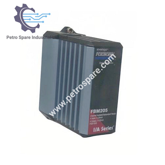 Foxboro 0-dan 20 mA-ə qədər FBM205 Giriş/Çıxış İnterfeys Modulu
