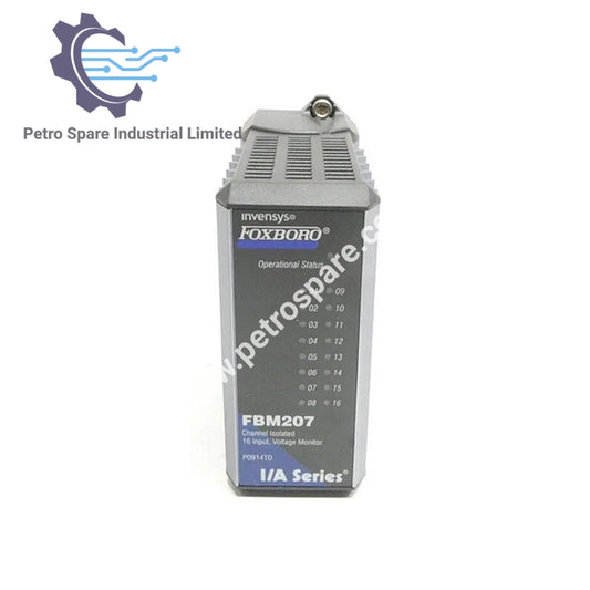 I/A Series FBM207 Voltage Monitor Input Module Foxboro Invensys