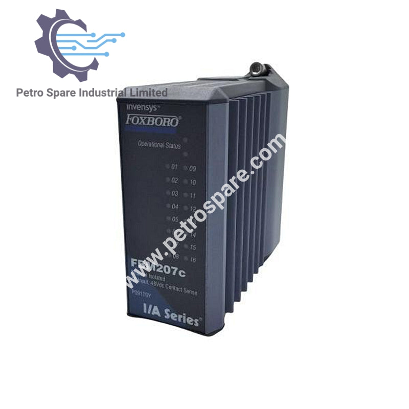 Foxboro FBM207C P0917GY Invensys Módulo de Entrada de Sinal de Contato 48 V DC