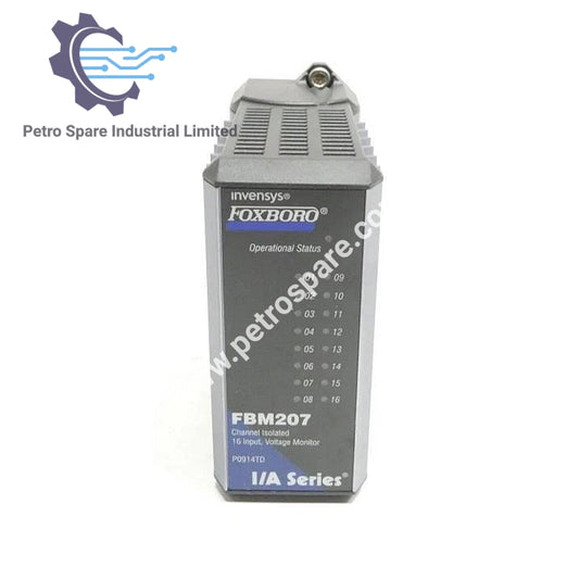 Invensys Foxboro FBM207 P0914TD Csatorna-izolált bemeneti modul