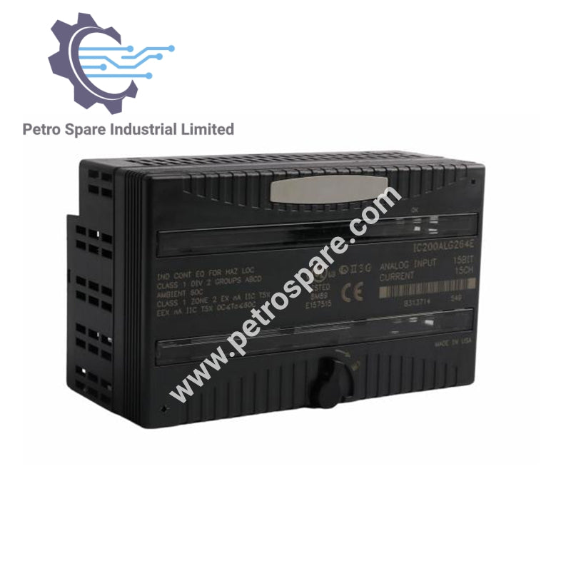 IC200ALG264E | GE Fanuc - Módulo de Entrada Analógica de Corrente