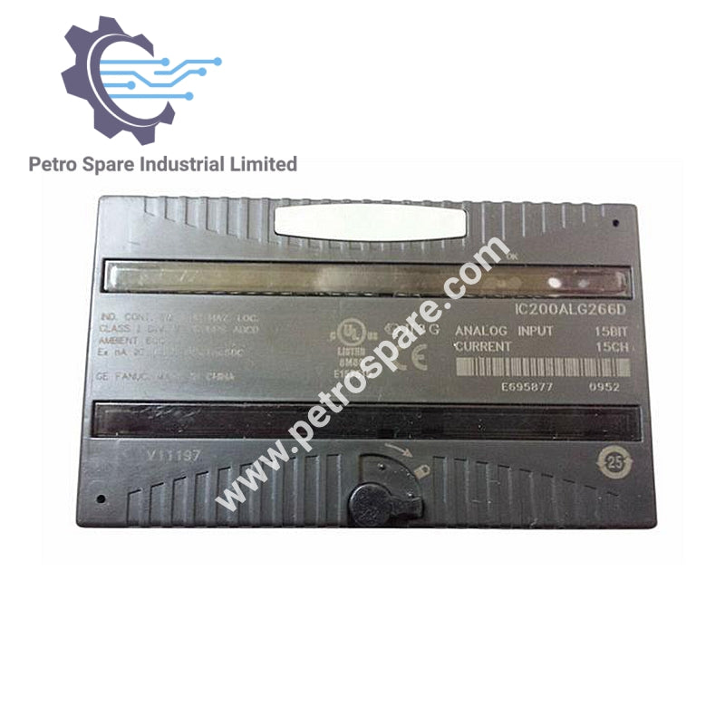 Module d'entrée analogique GE Fanuc 15 canaux IC200ALG266