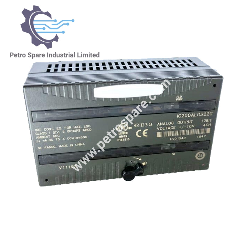 Модуль аналогового выхода Versamax IC200ALG322D GE Fanuc