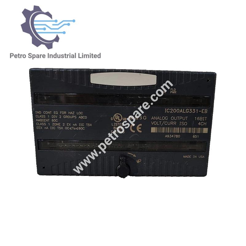 GE Fanuc - IC200ALG331-EB | Analog Output Module