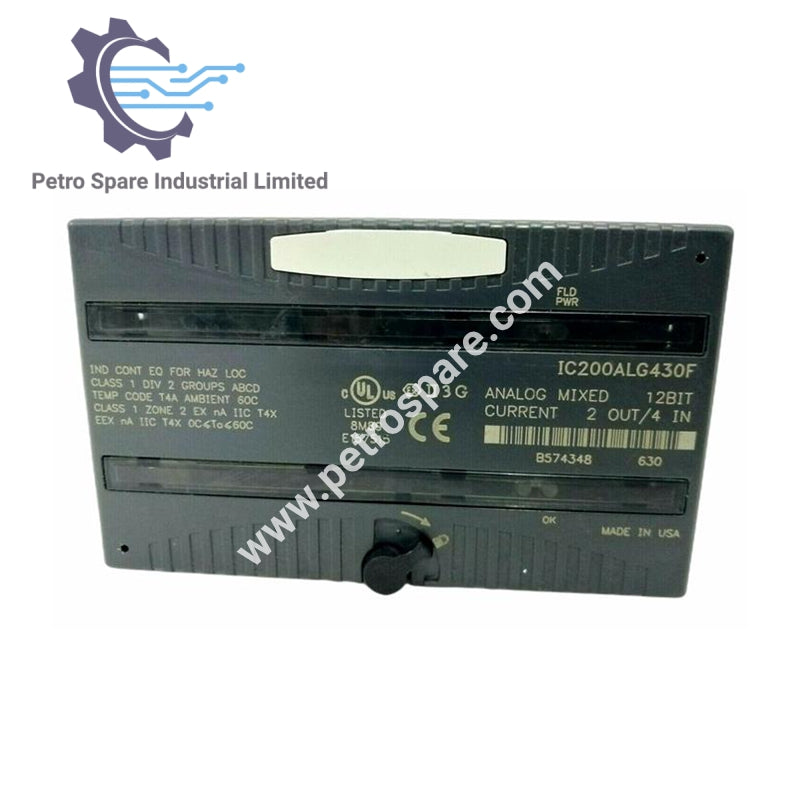 Módulo Misto Analógico VersaMax IC200ALG430 GE Fanuc