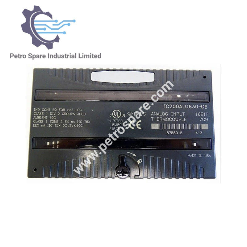 IC200ALG630 GE Fanuc Аналоговый вход 16 бит Термопара 7 каналов